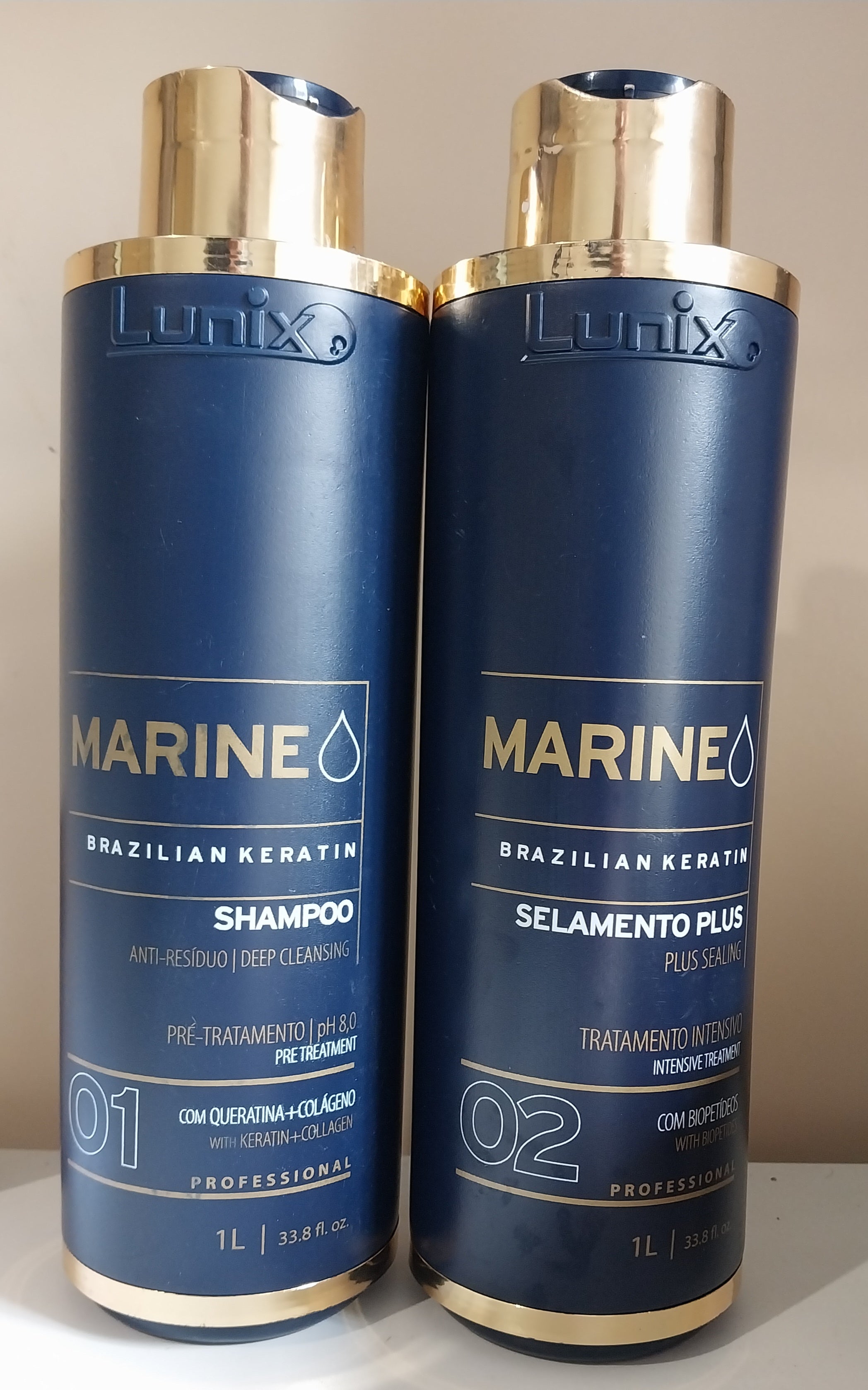 Marine Plus Sealing Intensive Smoothing Progressive Treatment Kit 2x1L - Lunix