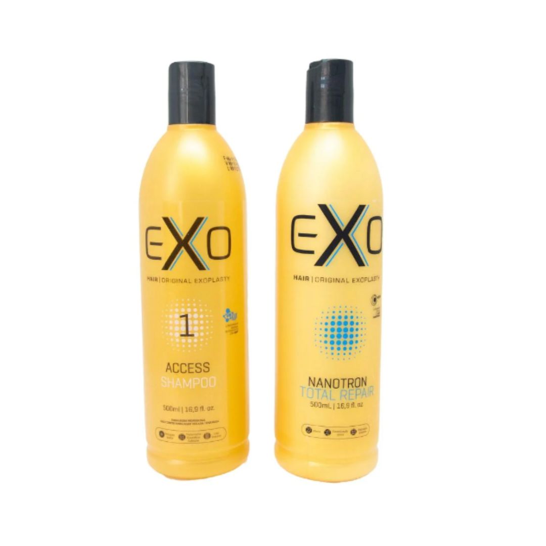 Exo Access Shampoo Nanotron Total Repair Hair Reconstruction Kit