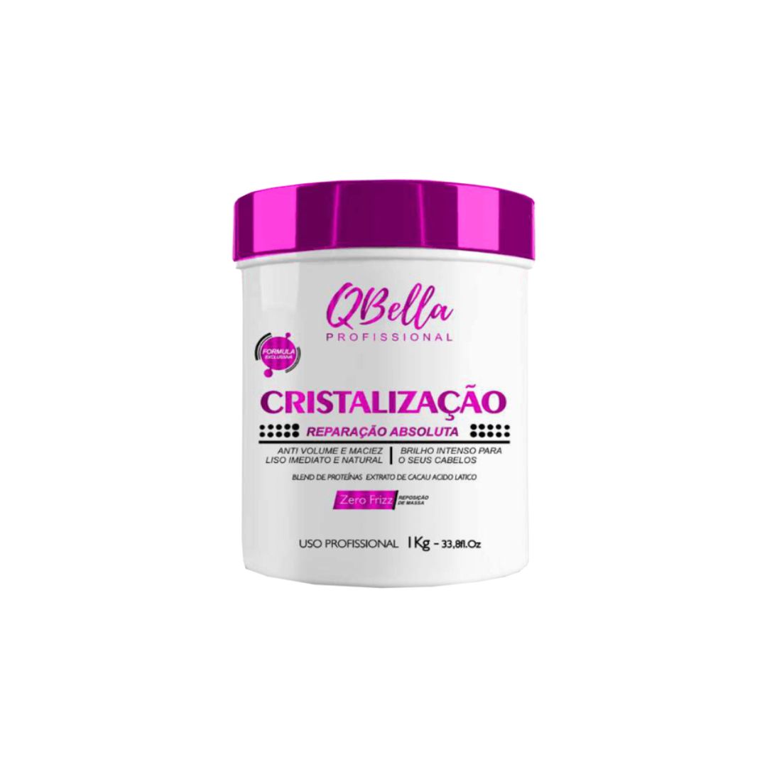 QBella Crystallization Absolute Repair Hair Straightener Volume Reducer 1Kg