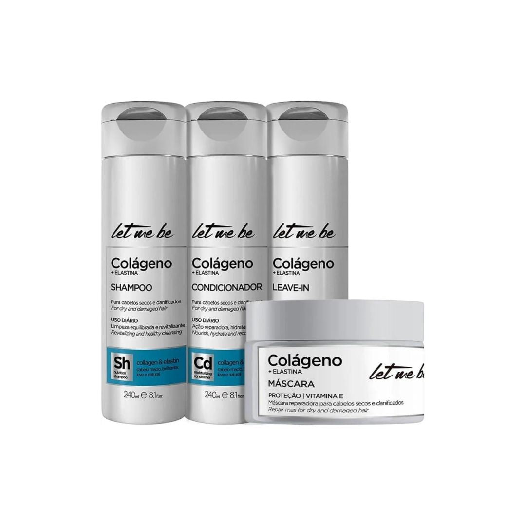 ProSalon Let Me Be Sealant Collagen Home Care Hair Treatment Maintenance Kit