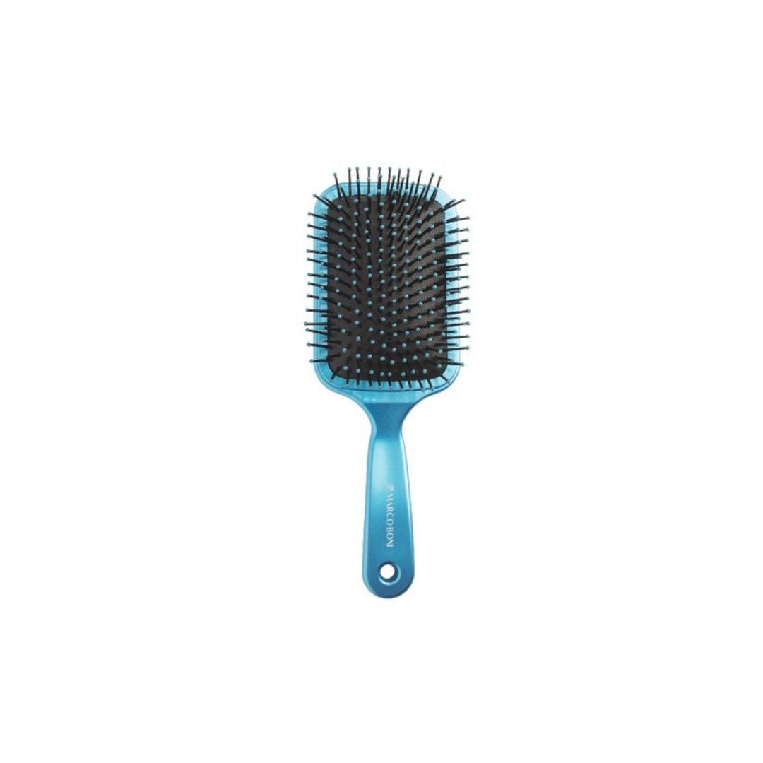 Brazilian Blue Hair Combing Soft Touch Brush Racket Deluxe 8074 Marco Boni