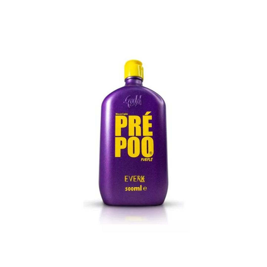 Everk Pre Poo Purple Myrrh Oil Hyaluronic Acid Hair Protection Treatment 500ml