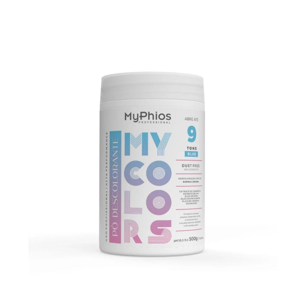 My Phios My Colors Bleaching Powder 9 Tones Hair Discoloration 500g