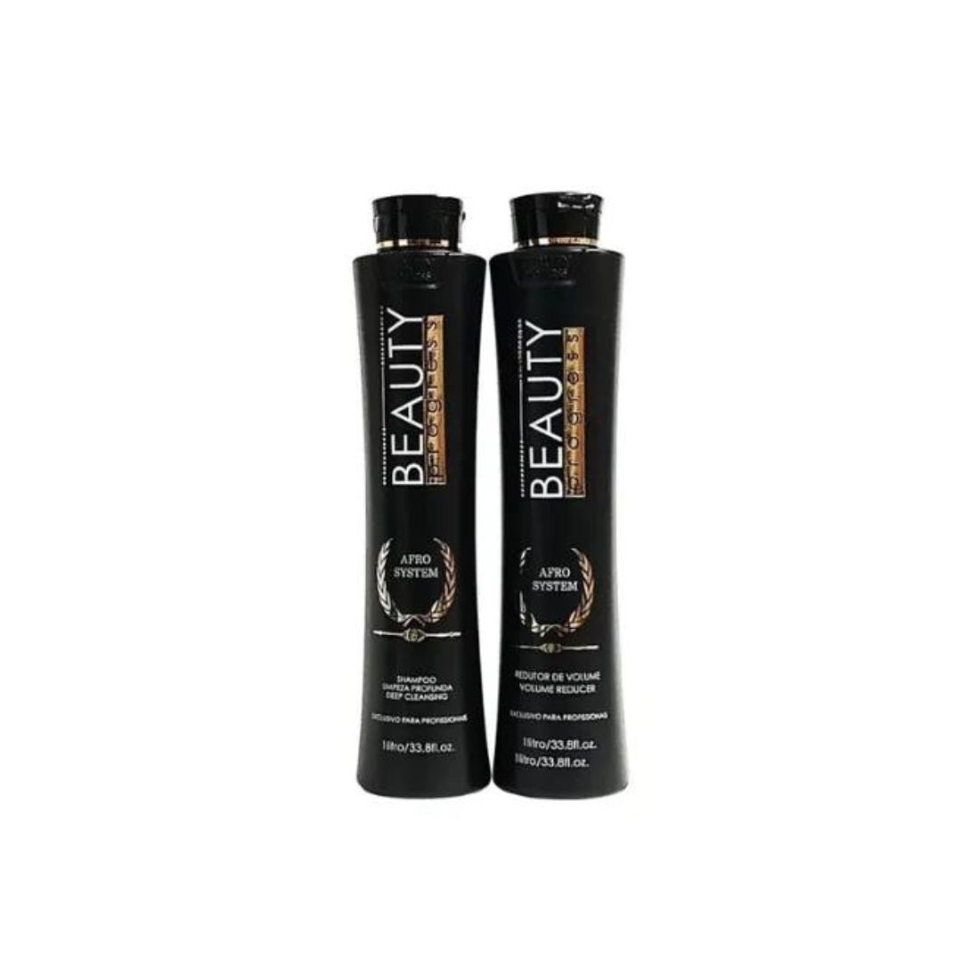 Advanced Progressive Brush Hair Straightening Kit 2x 1L Beauty Impressive