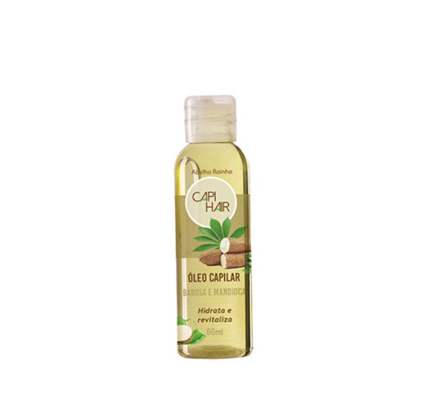 Abelha Rainha Hair Care Mandioca Aloe Vera Cassava Revitalizing Hydration Hair Oil 60ml - Abelha Rainha