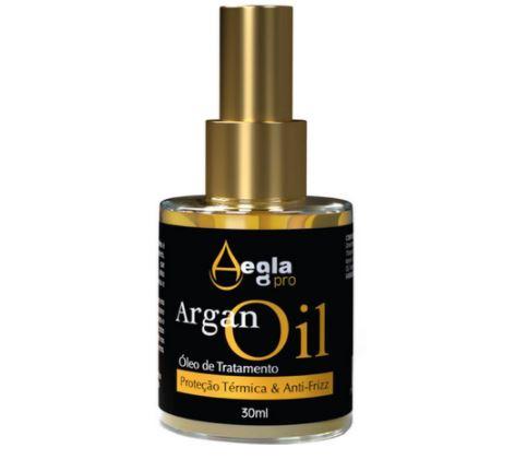 Aegla Pro Brazilian Keratin Treatment Argan Oil Nourishing Anti Frizz Thermal Protection Finisher 30ml - Aegla Pro