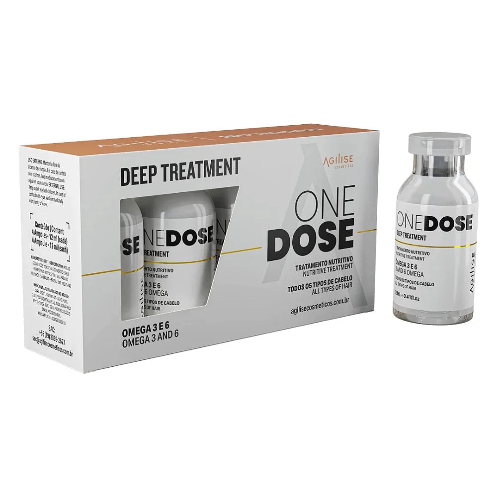 Agilise Professional Hair Treatment Agilise Professional One Dose Deep Treatment Kit 4x 12ml / 4x 0.4 fl oz