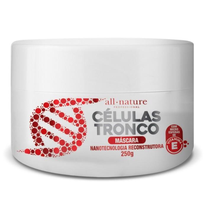 All Nature Brazilian Keratin Treatment Restructuring Nanotechnology Seaweed Stem Cells Hair Mask 250g - All Nature