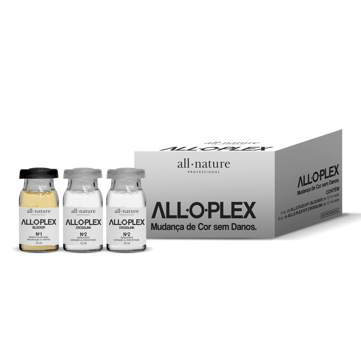 All Nature Home Care Alloplex Damage Blocker Pro Technology Protection Ampoules 12x12ml - All Nature