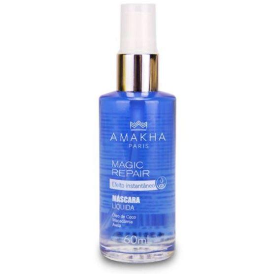 Amakha Brazilian Keratin Treatment Magic Repair Instant Effect Nourishing Moisturizing Liquid Mask 60ml - Amakha