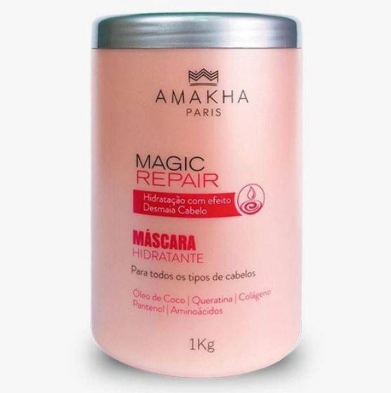 Amakha Hair Mask Magic Repair Moisturizing Conditioning Hair Faints Impact Mask 1Kg - Amakha