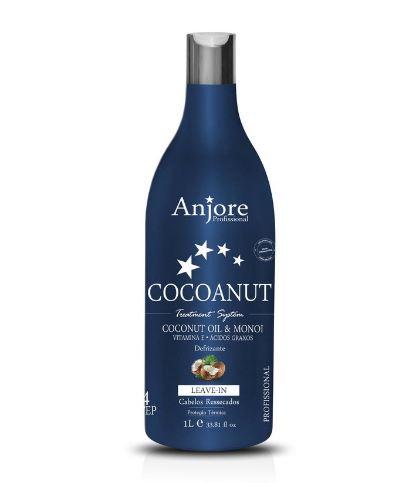 Anjore Finisher Cocoanut Hydrating Leave-in Coconut and Monoi Oils Dry Hair Finisher 1L - Anjore