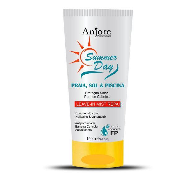 Anjore Finisher Leave-in Sun Beach Pool Protection Damaged Hair Repair Summer Day 150ml - Anjore
