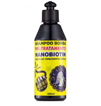 Cavalo de Ouro - Nanovin The Nanovin Shampoo Pump Golden Horse Nanobiotin 300ml - Cavalo de Ouro - Nanovin