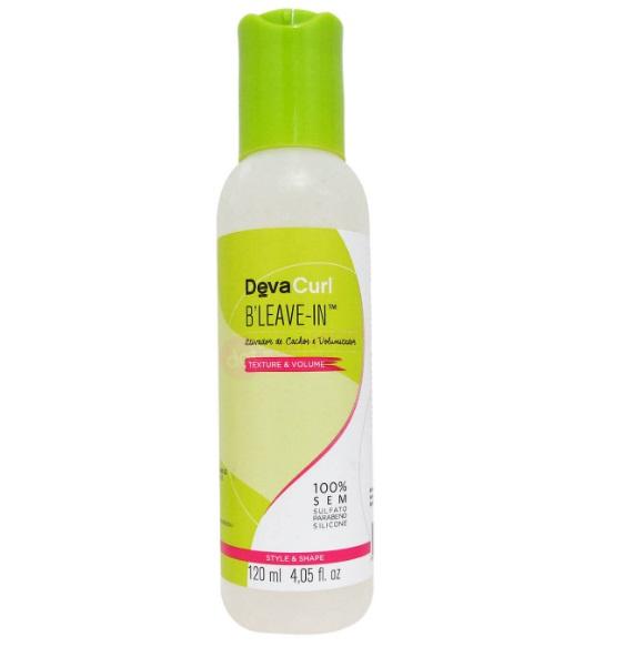 Deva Curl Brazilian Keratin Treatment Conditioning B Leave In Protection Texture & Volume Finisher 120ml - Deva Curl