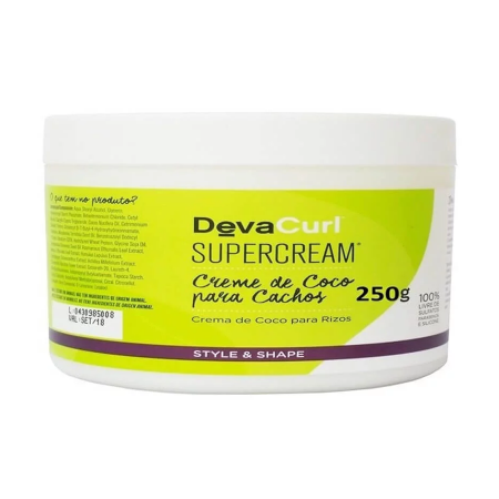 Deva Curl Super Coco Cream Mask Cream For Curls 250g - Deva Curl