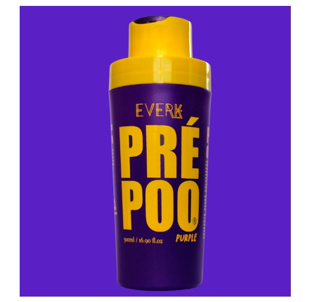 Everk Pre-Poo Pre-Poo Purple Hair Protection Volume Control Treatment 500ml - Everk