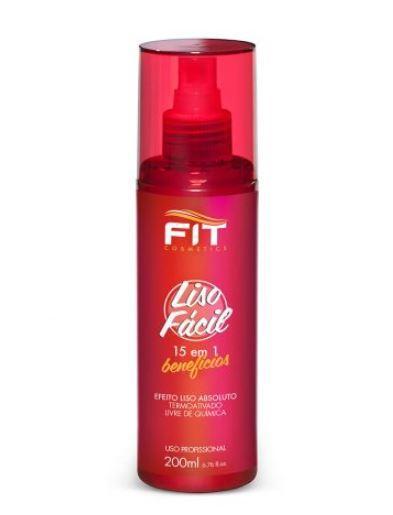 Fit Cosmetics Brazilian Hair Treatment Easy Smooth 5 in 1 Thermo Active Hair Treatment Fluid 200ml - Fit Cosmetics