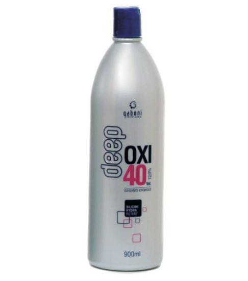 Gaboni Brazilian Keratin Treatment Creamy Oxidizer Deep Oxi 40 Vol. Oil Hydra Retent Discoloration 900ml - Gaboni