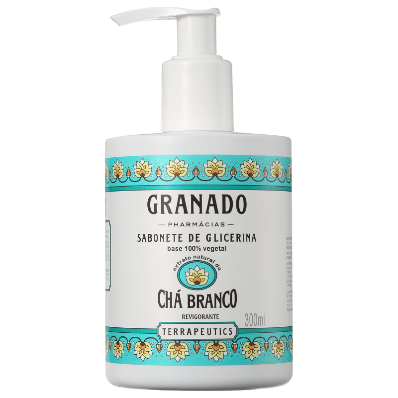 Granado Body and Bath Care for Bath Soap Granado Terrapeutics White Tea - Liquid Soap 300ml