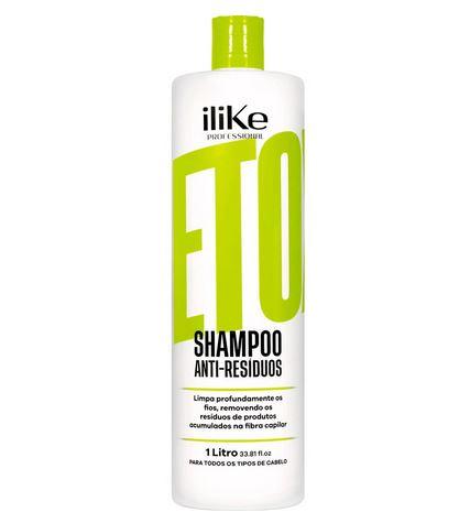 iLike Brazilian Keratin Treatment Detox Anti-Residue Seaweed Amino Acid Blend Revitilizing Shampoo 1L - iLike