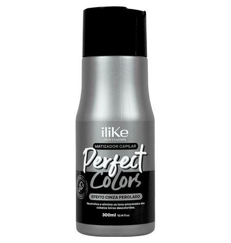 iLike Brazilian Keratin Treatment Keratin Perfect Colors Tinting Toning Treatment Pearly Grey Effect 300ml - iLike