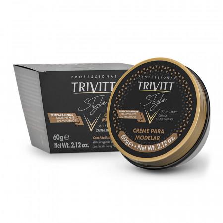 Itallian Hair Tech Itallian Trivitt Cream For Modeling Style 60gr - Itallian Hair Tech