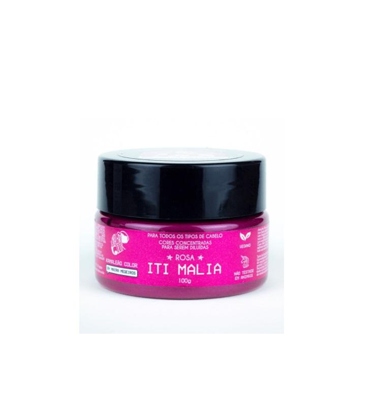 Kamaleão Color Hair Color Pink Iti Malia Tinting Pigment Maíra Medeiros Hair Mask 100ml - Kamaleão Color