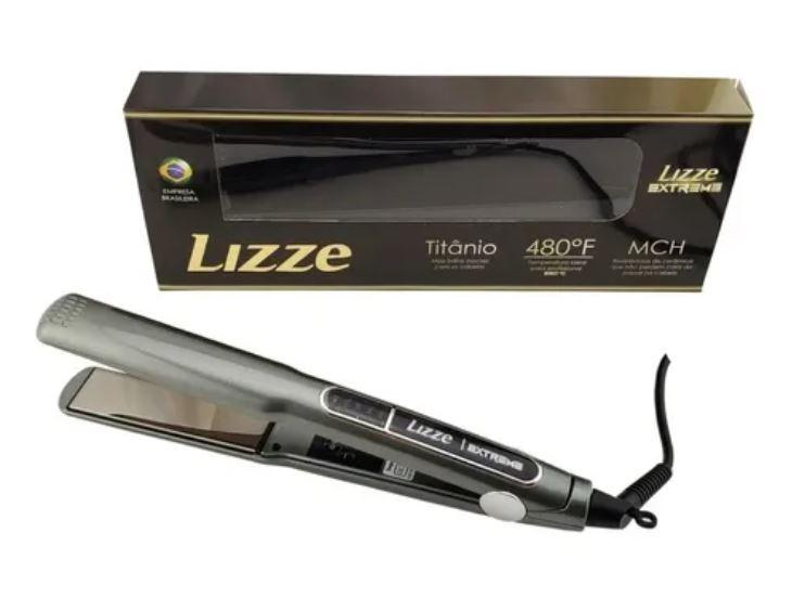 Lizze Acessories Professional Straightening Gray Flat Iron Hair Board Extreme 480F 110V - Lizze
