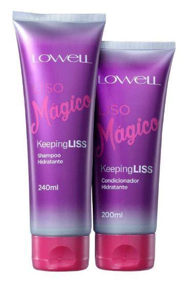 Liso Mágico Perfect Smooth Kit Shampoo and Conditioner Hair Treatment  - Lowell