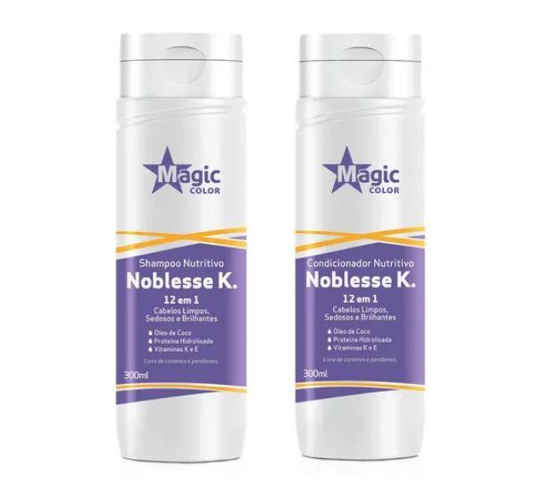 Magic Color Home Care Noblesse K and E Vitamins Coconut 12 in 1 Nourishing Kit 2x300ml - Magic Color