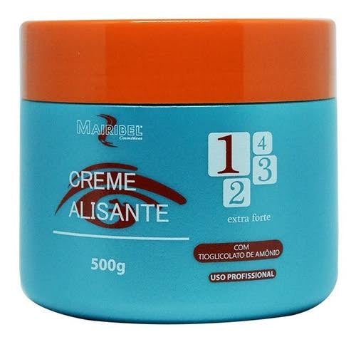 Mairibel Brazilian Keratin Treatment Ammonium Thioglycolate Extra Strong Hair Straightening Cream 500g - Mairibel