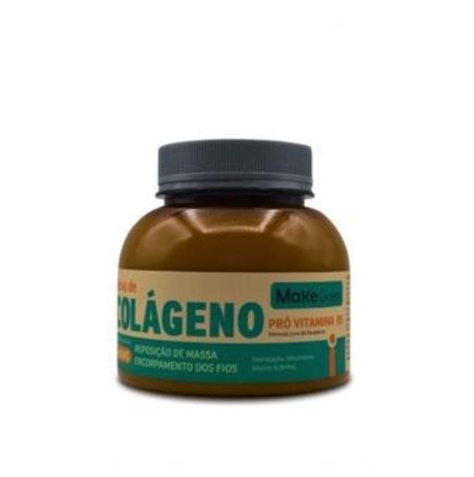 MakeGreen Hair Mask Seiva Colágeno Collagen Sap Hair Growth B5 Pro Vitamin Mask 500g - MakeGreen