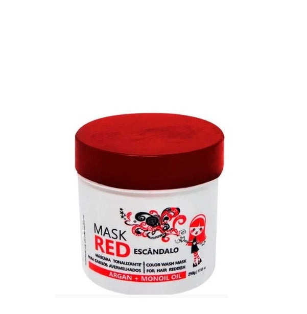 Maria Escandalosa Hair Mask Professional Tinting Red Moisturizing Treatment Mask 250g - Maria Escandalosa