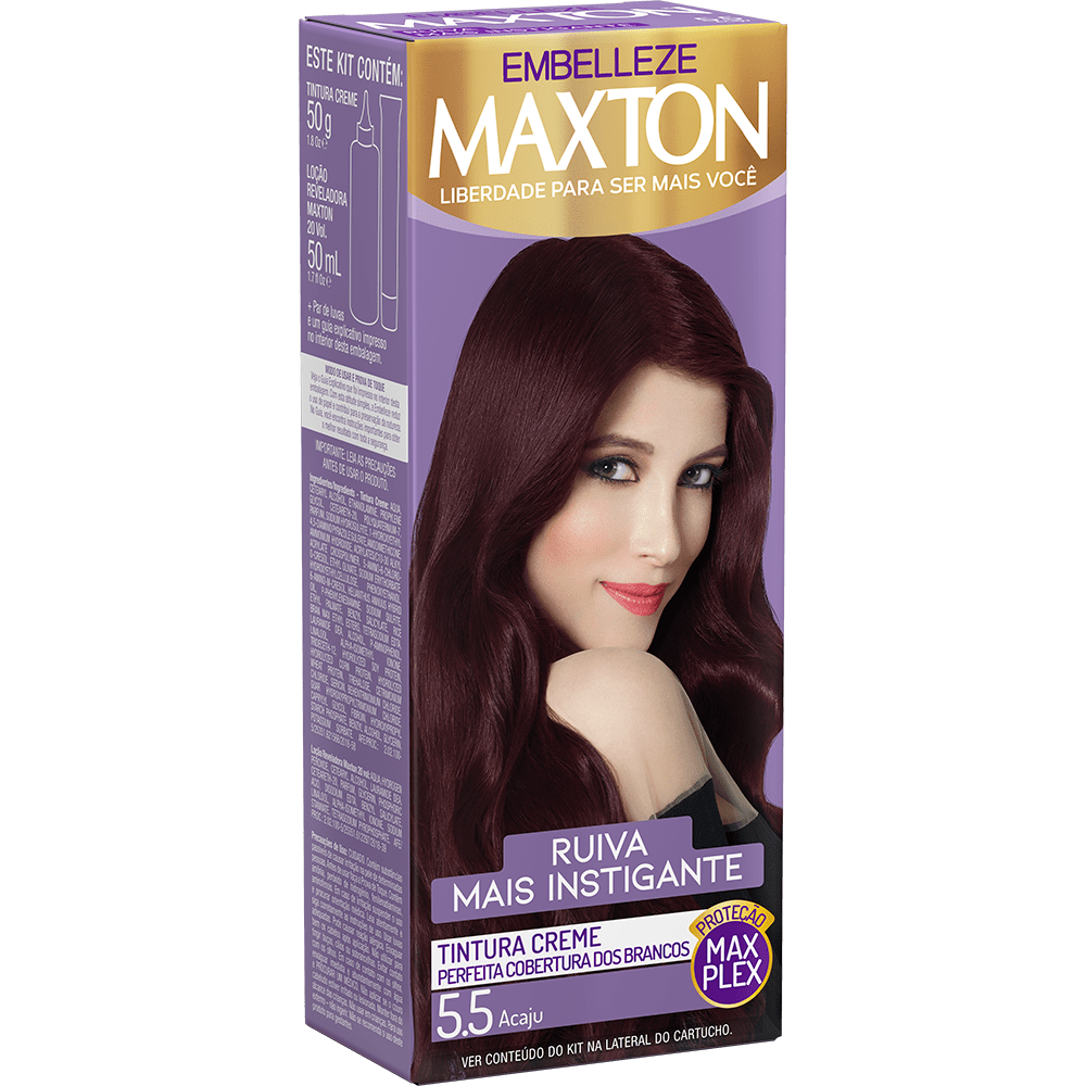 Maxton Hair Dye Maxton Hair Dye Redhead + Injection Acahu Kit
