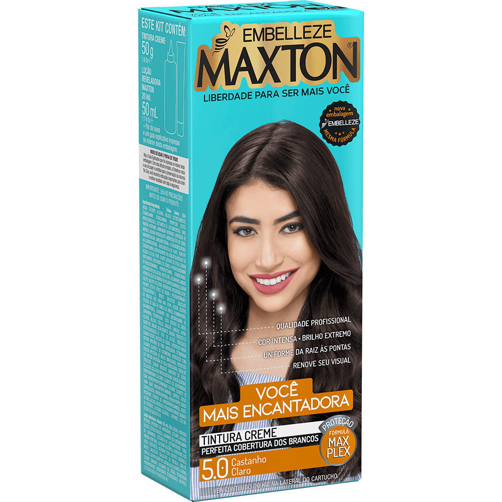 Maxton Hair Dye Maxton Hair Dye You More Charming Brown Brown Kit