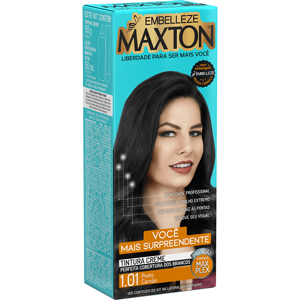 Maxton Hair Dye Maxton Hair Dye You More Surprising Black Charcoal Kit