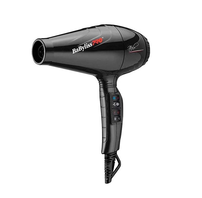 MiraCurl Hair Dryer Professional Babyliss Pro Italo Colors Black Hair Dryer 220V 2000W - MiraCurl