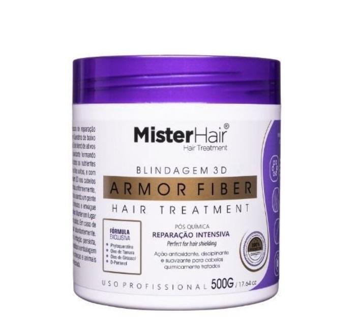 Mister Hair Hair Mask Armor Fiber Post Chemistry Intensive Repair  Shielding Mask 500g - Mister Hair