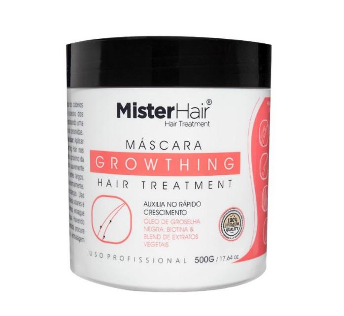 Mister Hair Hair Mask Growthing Blackcurrant Oil Biotin Vegetable Treatment Mask 500g - Mister Hair
