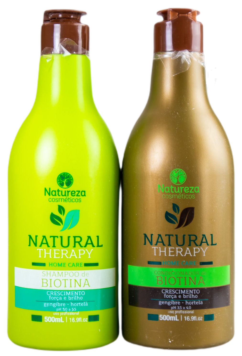 Natureza Cosmetics Home Care Professional Natural Theraphy Home Care Maintenance Biotin 2x500ml - Natureza