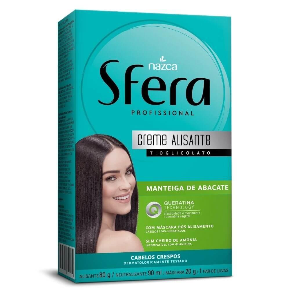 NAZCA Brazilian Keratin Treatment Sfera Profissional Avocado Butter Keratin Fine Hair Straightening Kit - Nazca