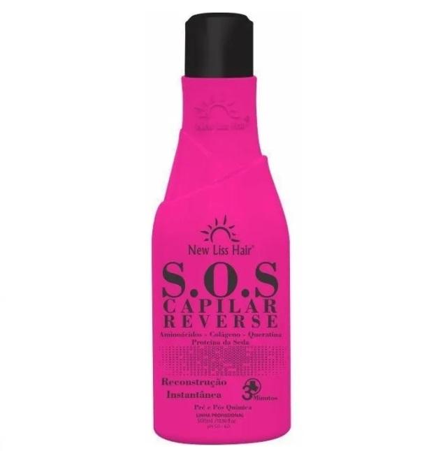 New Liss Hair Home Care SOS Reverse Reconstruction Anti Rubber Treatment Spray 500ml - New Liss Hair