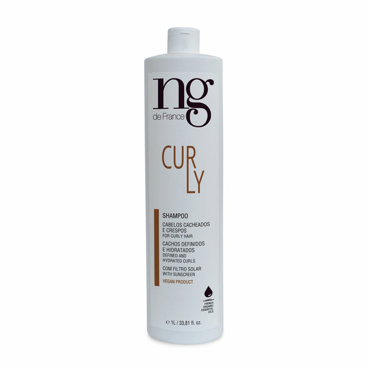 NG de France Hair Care Curly Shampoo 1000ML - NG de France