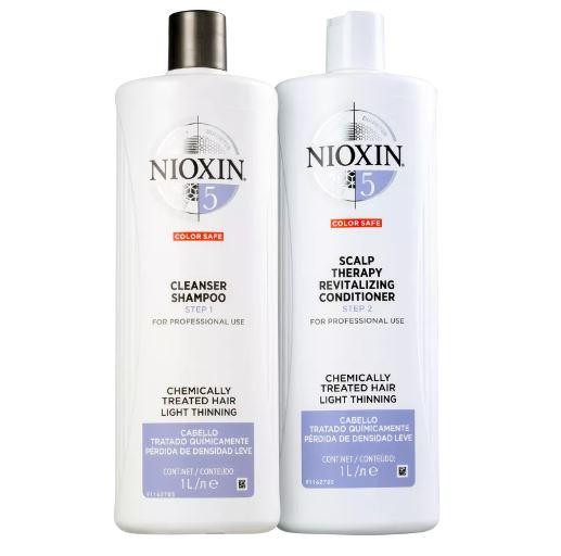 Nioxin Brazilian Keratin Treatment System 5 Light Tuning Chemically Treated Hair Treatment Kit 3 Prod. - Nioxin