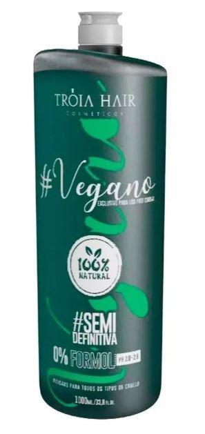 Other Brands Brazilian Keratin Treatment 100% Natural Vegan Semi Definitive No Formol Hair Treatment 1000ml - Troia Hair