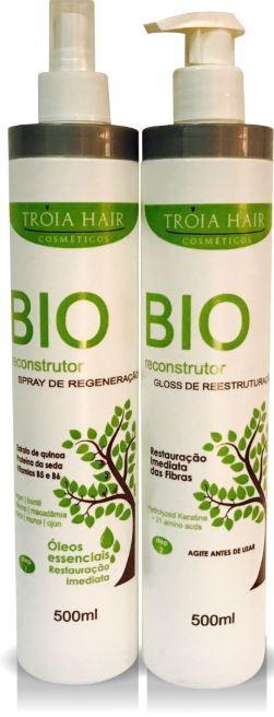 Other Brands Brazilian Keratin Treatment Bio Reconstructor Immediate Help Regeneration Hair Treatment 2x1L - Troia Hair