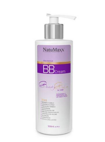 Other Brazilian Keratin Treatment BB Cream Beauty Balm 10 in 1 Thermal Protection Hair Finisher 500ml - Natumaxx