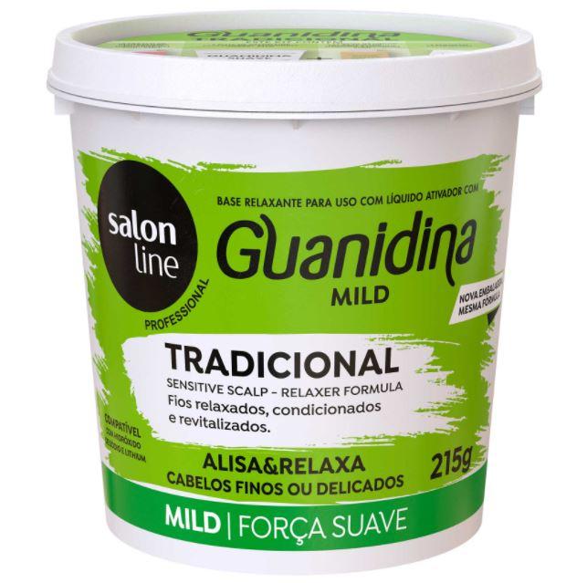 Other Brazilian Keratin Treatment Guanidine Super Smooth Strength Straightening Relaxation Cream 215g - Salon Line