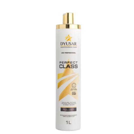 Other Brazilian Keratin Treatment Hair Retexturizing Thermal Gloss Perfect Class Step 2 Progressive 1L - Dyusar